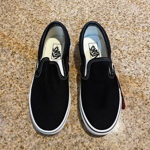 Black Vans- New - never worn